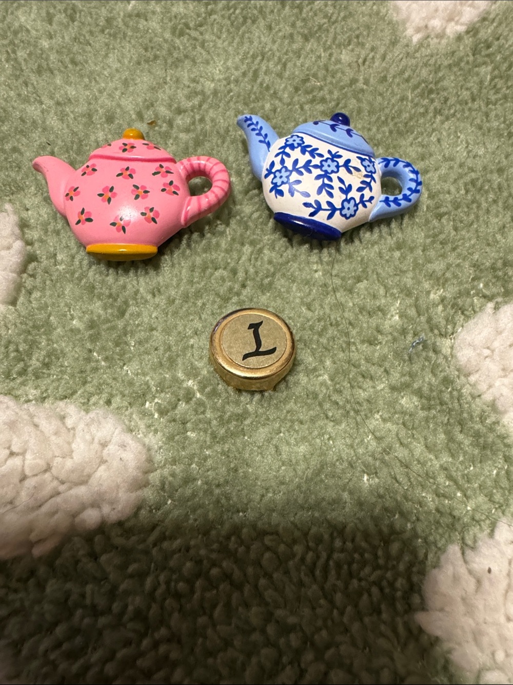 Vintage button covers
